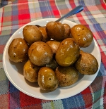 Slow Cooker Roasted Potatoes.